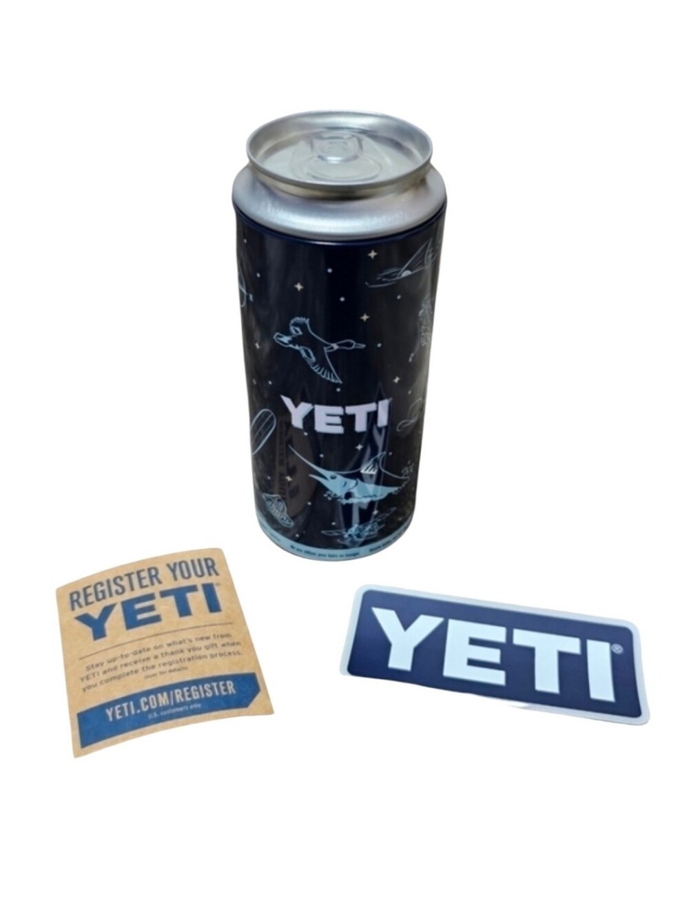 New Empty Yeti Collectible Pop Top Stash Can